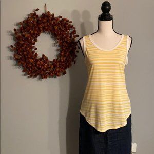 LuLaRoe Happy Yellow Tank Top NWT